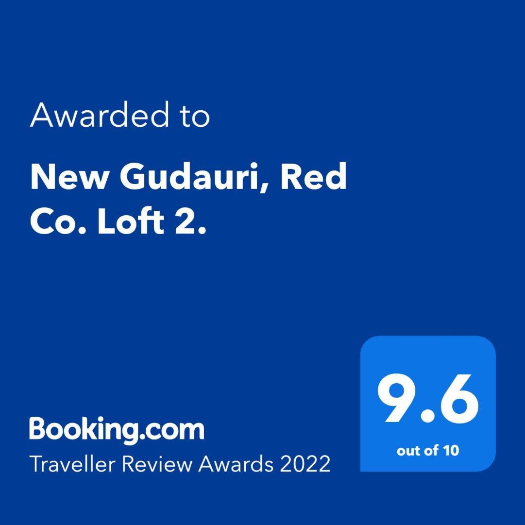 דירות New Gudauri, Red Co. Loft 2. חדר תמונה